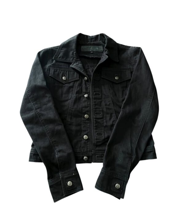 Chrome Hearts Patch Cemetery Denim Jacket