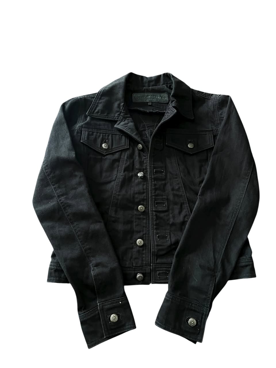 Chrome Hearts Patch Cemetery Denim Jacket1