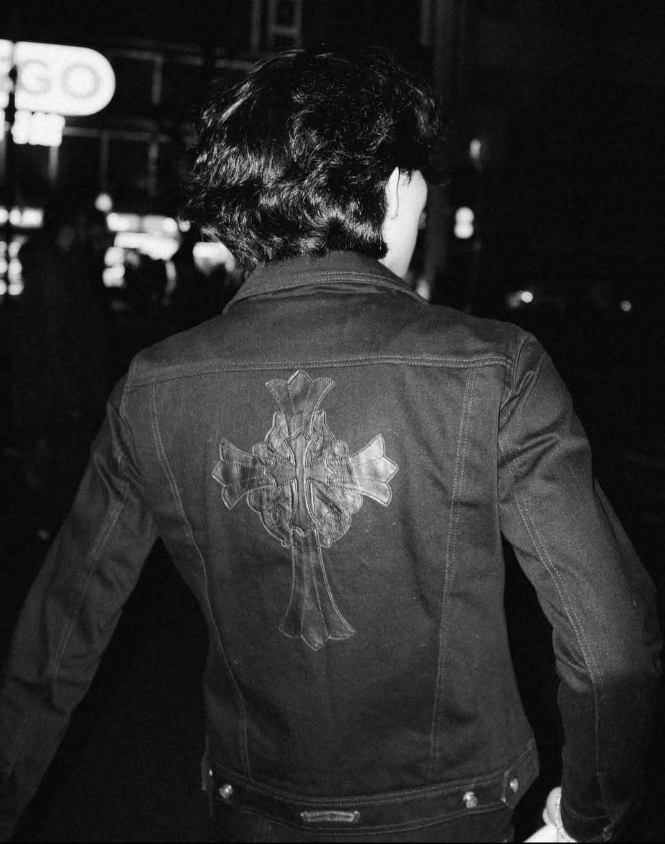 Chrome Hearts Patch Cemetery Denim Jacket3