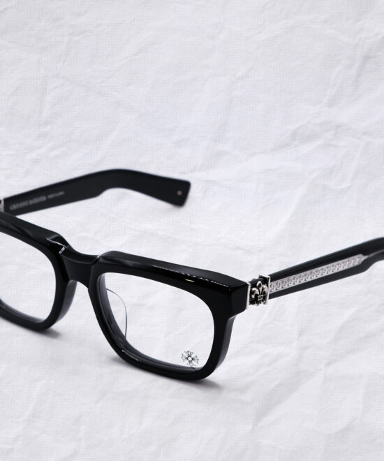 Chrome Hearts SEE YOU IN TEA BLACK/SILVER GLASSES