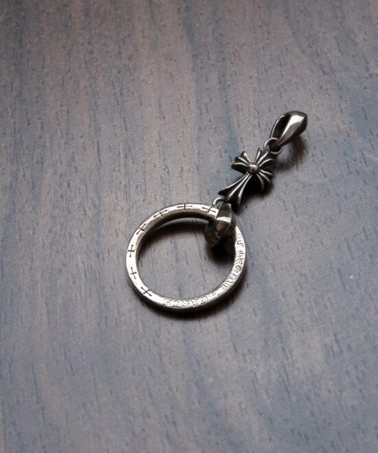 CHROME HEARTS EYWR Loop NTFL BabyFat Pendant
