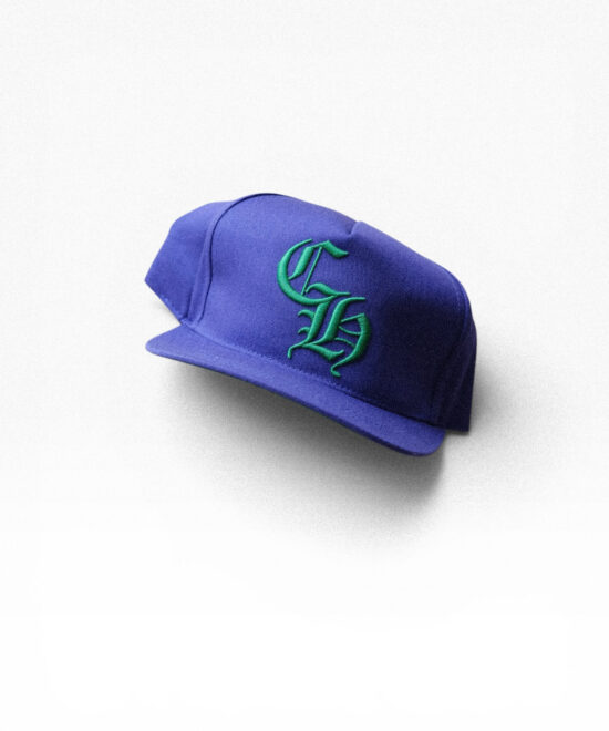 CHROME HEARTS CH On Field Green/Purple Baseball Cap