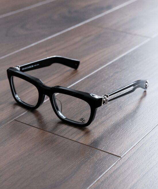 Chrome Hearts SEE YOU IN TEA BLACK/SILVER GLASSES