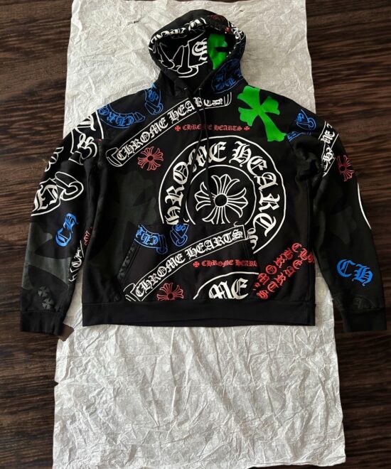 Chrome Hearts Stencil Hoodie