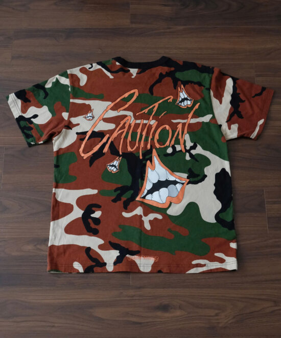 Chrome Hearts Matty Boy Camo Caution T-Shirt
